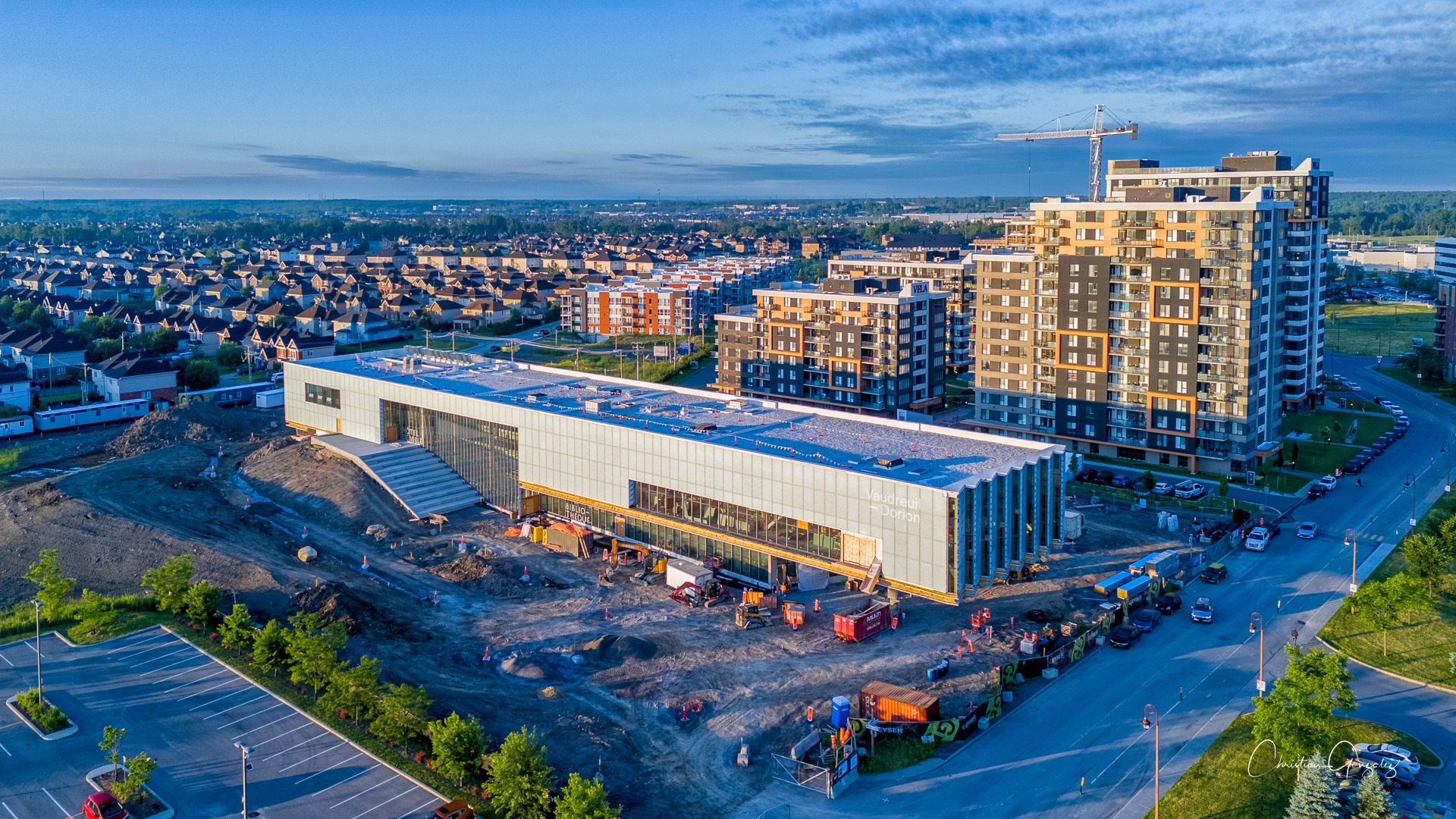 Caméras de surveillance de chantier à Vaudreuil