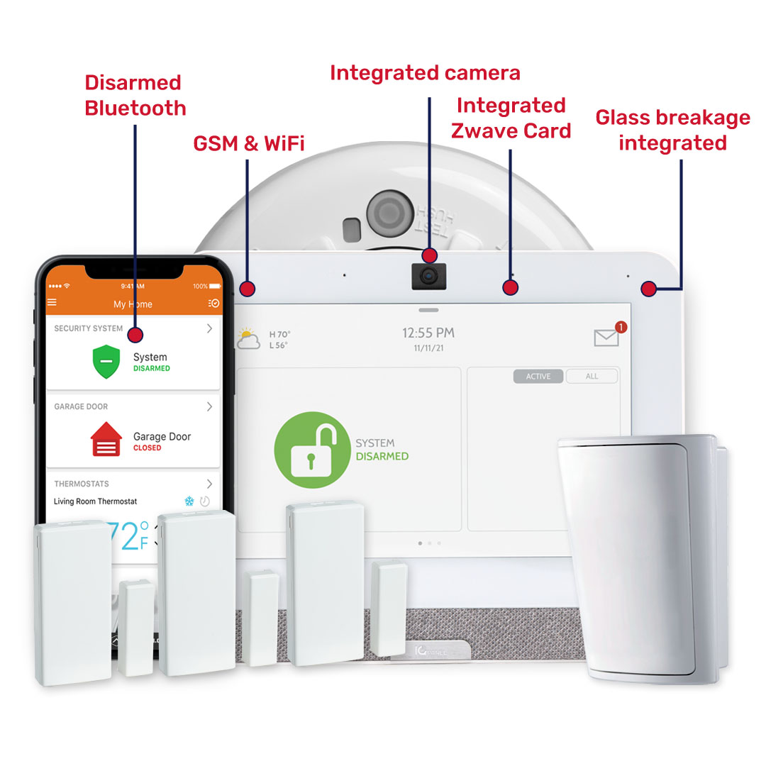 Taz alarm residential alarm system
